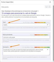 rankear pagina en google