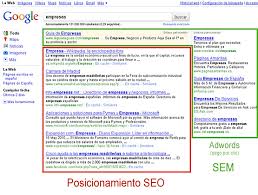 posicionamiento sitio web