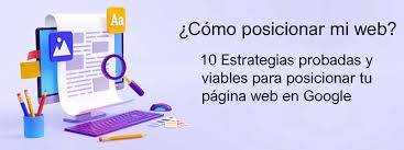 posicionamiento de una web en google